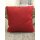 Kissenhülle Kissen Bezug Landhaus Filz optik einfarbig rot, 38x38 cm 46x46 cm