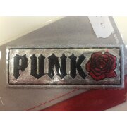 Applikation Aufnäher Bügelfleck Schriftzug Punk...