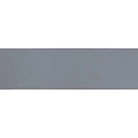 Satinband Dekoband doppelseitig Farbe 36 grau Breite nach Wahl, 5 Meter