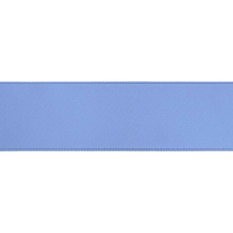 Satinband Dekoband doppelseitig Farbe 87 hellblau Breite nach Wahl, 5 Meter
