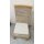 Landhaus Kissen Sitzkissen Filzoptik mit Hirsch beige inkl. Schaumstoff, 38x38cm