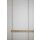 Stores Gardine Stoff Vorhang Streifen weiß beige schwarz transparent, Meterware