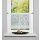 FENSTERBILDER LEINENSTRUKTUR LOCHSTICKEREI WEISS 30x45 cm