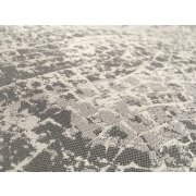 Deko Stoff Gardine Vorhang Marmor Beton Optik grau blickd., Reststück 7 m