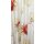 Dekostoff Gardine Vorhang  Blumen creme gelb rot orange blickdicht, Meterware