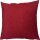 Kissenhülle Kissen Bezug Landhaus Filzoptik in rot mit Hirschkopf 38 x 38 cm