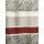 Dekostoff Gardine Streifen Kringel grau beige rot blickd., Reststück 1,55 m
