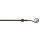 Gardinenstange Vorhangstange Esperanca Spirale 16 mm rost mit Ringe, 1lfg
