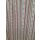 Deko Stoff Gardine Landhaus Streifen Edelweiss natur rot blickdicht, Meterware