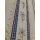 Deko Stoff Gardine Landhaus Streifen Edelweiss natur blau blickdicht, Meterware