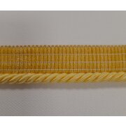 Paspelkordel Paspelband Kordel Kantenband Satin gelb Breite 25 mm, Meterware
