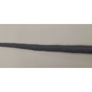 Paspelkordel Paspelband Kordel Band rauchblau Breite 9 mm, Meterware
