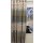Dekostoff Vorhang Stoff Streifen Zacken natur taupe terra blickdicht, Meterware