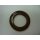 Ösen, Stoffösen für Ösenschal, rund 40 mm braun marmoriert, 10er-Pack