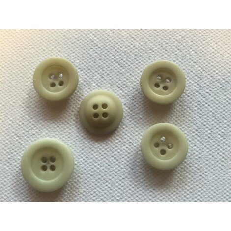 Knöpfe Knopf Blusenknopf Hemdknöpfe d=20 mm creme, 10 Stück