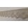 Häkelspitze Spitze Borte Landhaus beige taupe schlamm Höhe 45 mm, Reststück 2,2m
